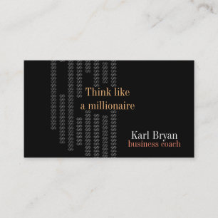 Visitekaartje voor business coach