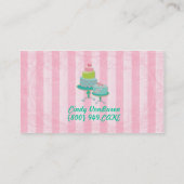 Visitekaartje voor cakeontwerp (Achterkant)