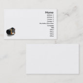 Visitekaartje voor camerafilm (Voorkant / Achterkant)