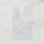 Visitekaartje voor camerafotografie (Achterkant)