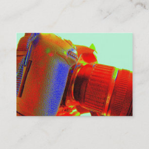 Visitekaartje voor camerareparatie