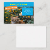  Visitekaartje voor catteries (Voorkant / Achterkant)