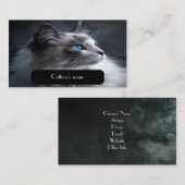Visitekaartje voor Catteries Ragdoll Cat (Voorkant / Achterkant)