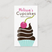 Visitekaartje voor chocolade-kersen (Voorkant)