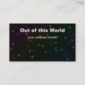 Visitekaartje voor cirkelverlichting (Achterkant)