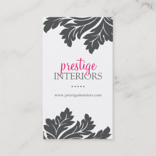 VISITEKAARTJE VOOR CLASSY INTERIOR DESIGNER