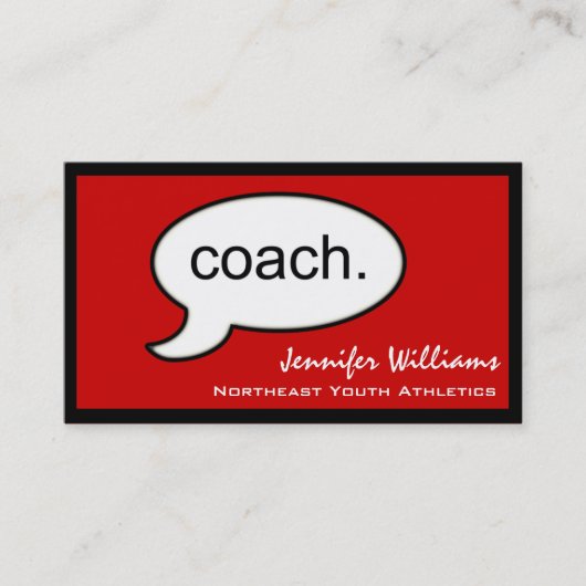Visitekaartje voor cloudcoach (Voorkant)