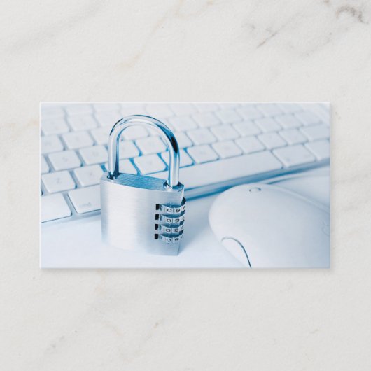 visitekaartje voor computerbeveiliging (Voorkant)
