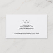 Visitekaartje voor computerreparatietechnicus (Achterkant)