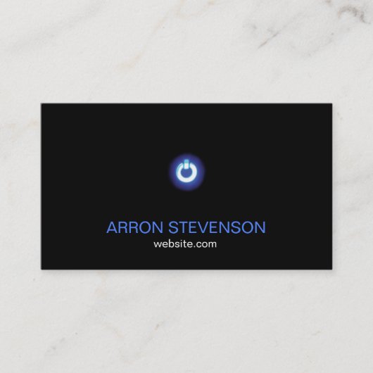 Visitekaartje voor computerreparatietechnicus (Voorkant)