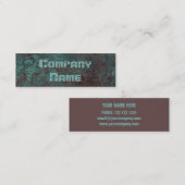 Visitekaartje voor corrosie en koper (Voorkant / Achterkant)