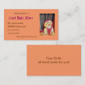 Visitekaartje voor Craft Store (Voorkant / Achterkant)