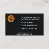 visitekaartje voor creditcard (Achterkant)