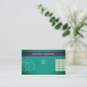 "Visitekaartje voor creditcardstijl nr. 20" Visitekaartje (Staand voorkant)