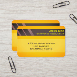 "Visitekaartje voor creditcardstijl nr. 3" Visitekaartje