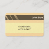 "Visitekaartje voor creditcardstijl nr. 7" Visitekaartje (Voorkant)