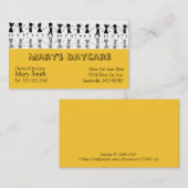 Visitekaartje voor dagverzorging (Voorkant / Achterkant)