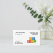 Visitekaartje voor dagverzorging (Staand voorkant)