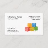 Visitekaartje voor dagverzorging (Voorkant)