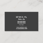 visitekaartje voor dagverzorging (Achterkant)