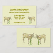 Visitekaartje voor dagverzorging (Voorkant / Achterkant)