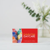 Visitekaartje voor dagverzorging (Staand voorkant)