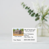 Visitekaartje voor dakbedekking (Staand voorkant)