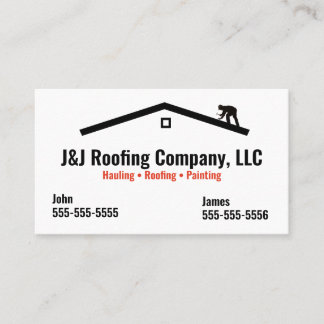 Visitekaartje voor dakbedekking