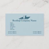 Visitekaartje voor dakbedekking (Achterkant)