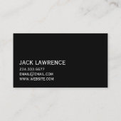 Visitekaartje voor dakgoten (Achterkant)