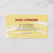 visitekaartje voor dansers (Achterkant)