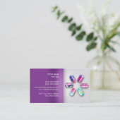 Visitekaartje voor de aanstelling van technici voo afsprakenkaartje (Staand voorkant)