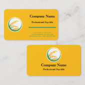 Visitekaartje voor de akkerbouw (Voorkant / Achterkant)