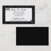 Visitekaartje voor de bestrijding van plagen (Voorkant / Achterkant)