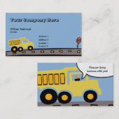 Visitekaartje voor de bouw (Voorkant / Achterkant)