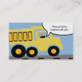 Visitekaartje voor de bouw (Achterkant)