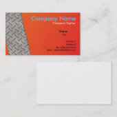 Visitekaartje voor de bouw (Voorkant / Achterkant)