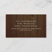 Visitekaartje voor de bouw (Achterkant)