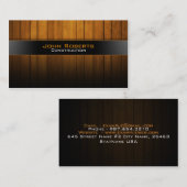 Visitekaartje voor de bouw (Voorkant / Achterkant)