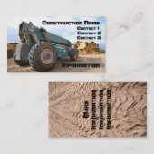 Visitekaartje voor de bouw (Voorkant / Achterkant)