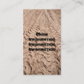 Visitekaartje voor de bouw (Achterkant)