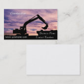 Visitekaartje voor de bouw (Voorkant / Achterkant)