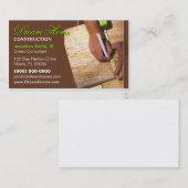 Visitekaartje voor de bouw (Voorkant / Achterkant)