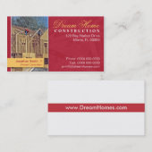 Visitekaartje voor de bouw (Voorkant / Achterkant)