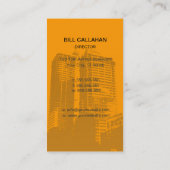 Visitekaartje voor de bouw (Achterkant)