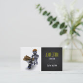 Visitekaartje voor de bouw (Staand voorkant)