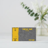 Visitekaartje voor de bouw (Staand voorkant)