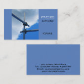 Visitekaartje voor de bouw (Voorkant / Achterkant)