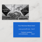 Visitekaartje voor de bouw (Voorkant / Achterkant)