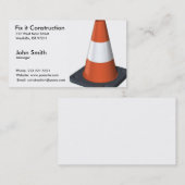 Visitekaartje voor de bouw (Voorkant / Achterkant)